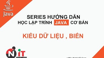 Lập Trình JAVA Cơ Bản | Kiểu dữ liệu , Biến 03 | Blog Nghĩa IT