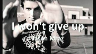 I Wont Give Up - Jason Mraz Karaokeinstrumental