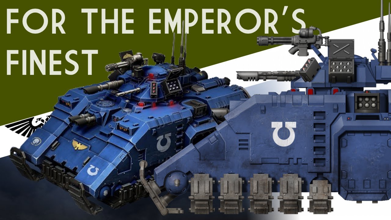 Space Marine’s Floating Fortress | Repulsor Anti-Gravitic Main Battle Tank