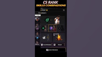 CS Rank Best Skills🔥 Combinations || After Update || With Random Player #freefire#shorts#short