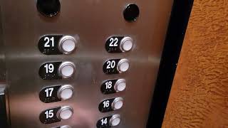 4K Kruppy Modded 1969 Westinghouse Selectomatic High Rise Elevator 7 | Wells Fargo Plaza | Tacoma WA