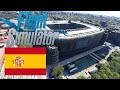 Visiting Spanish Football Stadiums in Microsoft Flight Simulator 2020