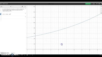 Solving Exponential Functions in Desmos