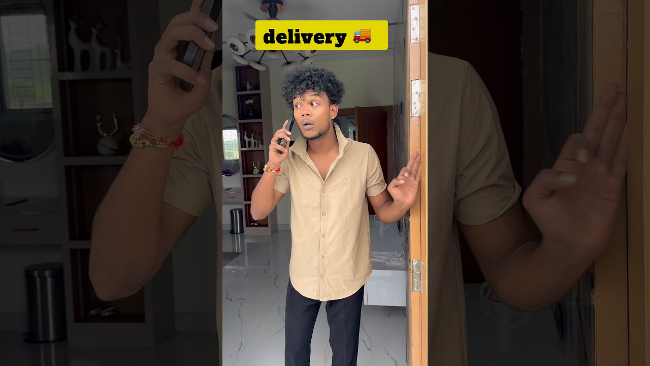 Delivery 😂😂 #realfoolsshortsoffical #comedy #vikramcomedy ￼