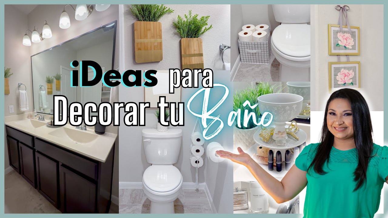 iDEAS para DECORAR tu BAÑO / Bathroom decor ideas / Decoración 2025