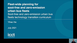 Module 4: Fleet-wide planning for ​soot-free and zero-emission​ urban bus fleets