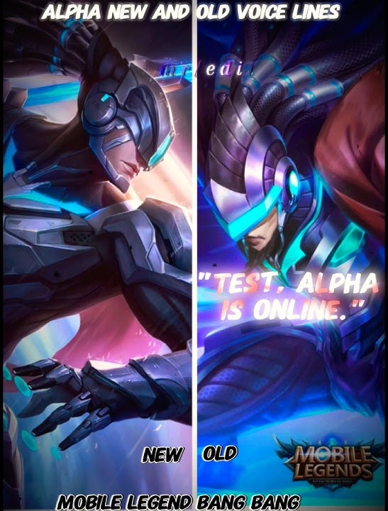 mlbb Alpha New and old voice lines 🥲😠#alpha #sad #storymlbb #story #mlbbindonesia #mobilelegends #1