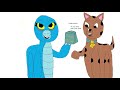 Amber (Alien Form) & Scooby-Doo with Scooby snacks Art Comic by J.A. Ealy (An Autistic Person)