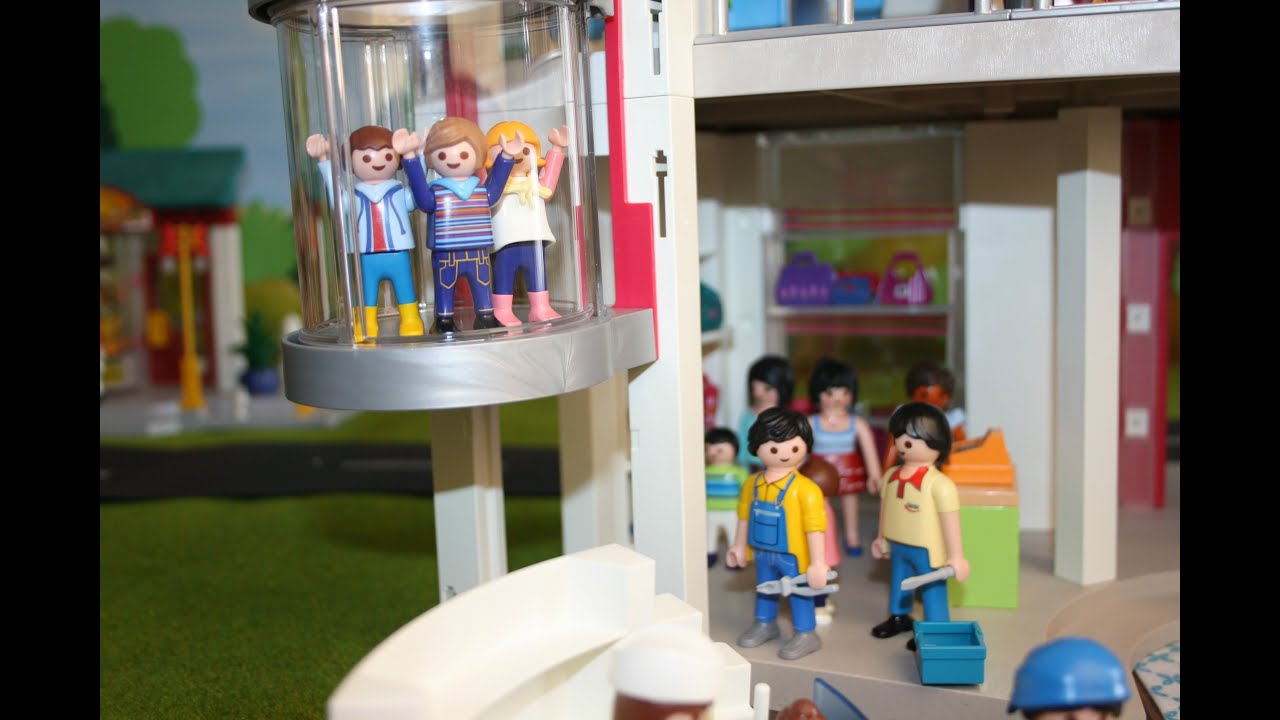Playmobil Film deutsch - IM AUFZUG STECKENGEBLIEBEN - PlaymoGeschichten - Kinderserie