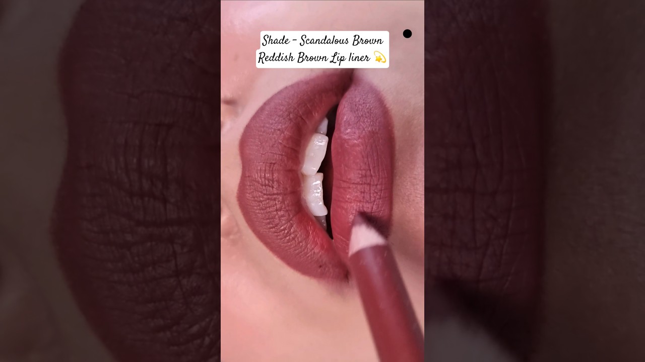 Mars Lip Liner Swatch 🌸 | Best Shade For Indian Skin 