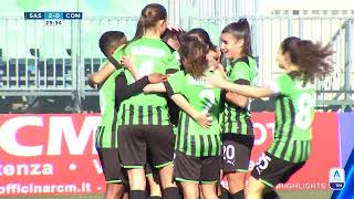 Sassuolo-Como 2-0 | Boom boom Sabatino: doppietta e 3 punti! | Serie A Femminile TIM 2022/23