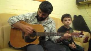 Video thumbnail of "ED #41 ¿Quién es el Rey de la selva? Resubido. Tutorial. Canciones cristianas para niños. Guitarra"
