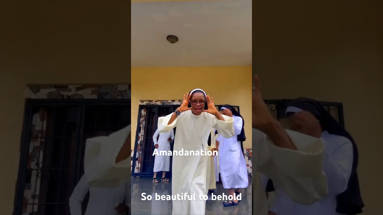 So beautiful to behold these amiable Catholic nuns having a good time✋🏼😇🤚🏼