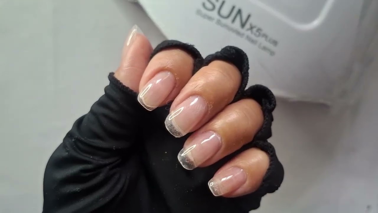 The Most HypNotic Nails Ever! Easiest Galaxy Nail Design Tutorial on a short Softgel Nail Extension