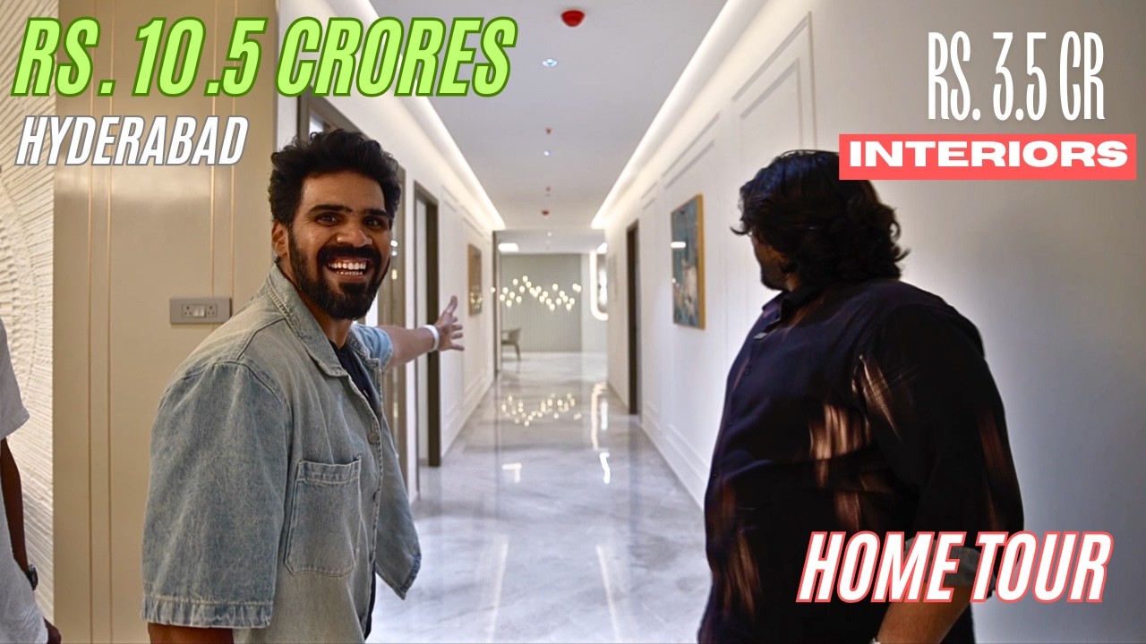 Rs. 11.5 CRORE Ultra LUXURY DREAM HOUSE TOUR in HYDERABAD | Interiors by VM MODULAR