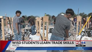 Waco ISD Students Learn Skilled Trades Through Hands-On Masonry Training