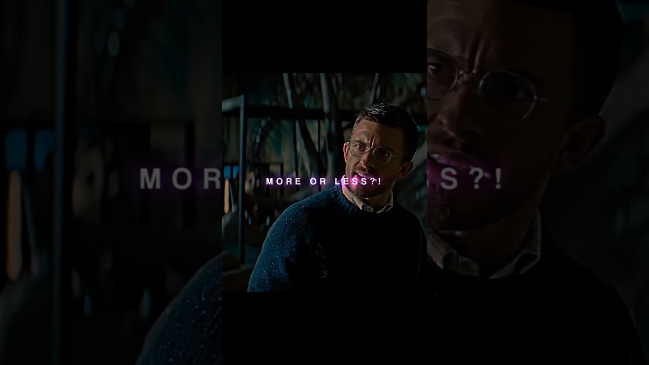 "More or less?!?" - Jurassic World Rebirth | Edit #jurassicworldrebirth #shorts #edit #trending #4k