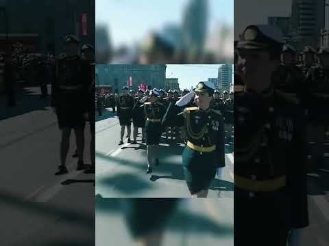 جمال المجندات الروسية اثناء العرض العسكري روسيا أوكرانيا الحرب الروسية الأوكرانية 