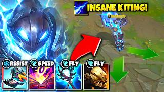 Xerath but I can cast Q freely without being slowed (INHUMAN KITING)