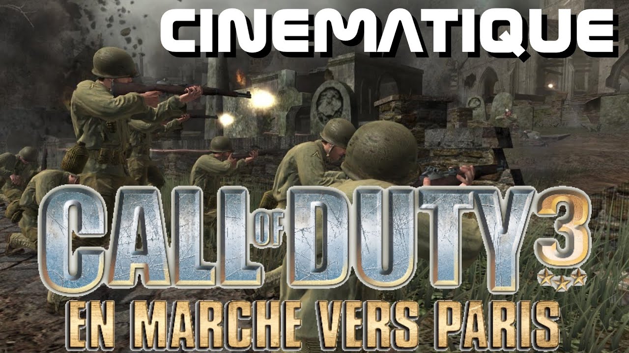 Call Of Duty 3 : En Marche Vers Paris – Complet Sur PlayStation 2 (PS2) – Jeu D'occasion En Très Bon état