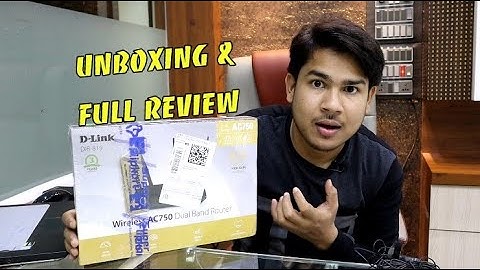 D-Link DIR-819 750 Mbps Router Unboxing, Review, Setup & Speed | Best Dual Band Router Under 1000 ⚡