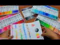 Dual Brush Art Markers Pen Fine Tip and Brush Tip Swatching and Review of 120 Set | Pritam Saha Arts