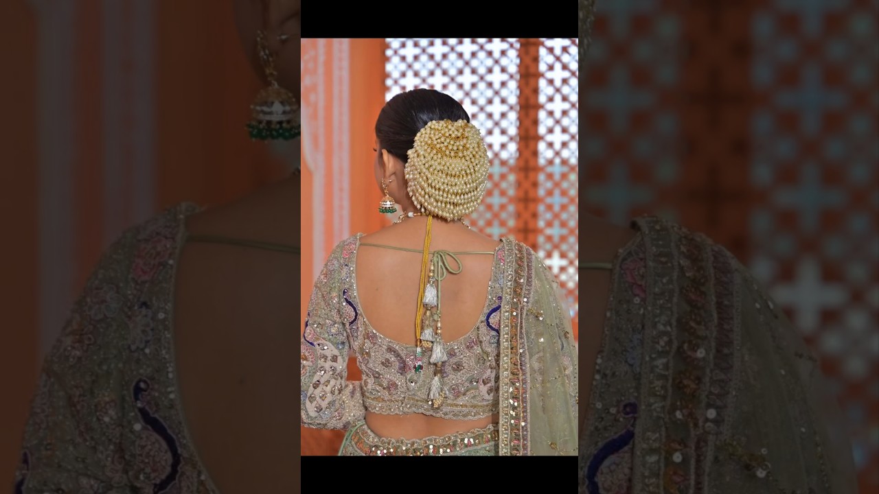 Beautiful Lace Bun Hairstyle 