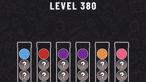 Ball Sort Puzzle Level 380 #ballsortpuzzle #ballsortpuzzlegameplay #puzzlegame #mobilegames