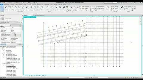 REVIT NHÀ CAO TẦNG BÀI 3 VẼ LƯỚI TRỤC
