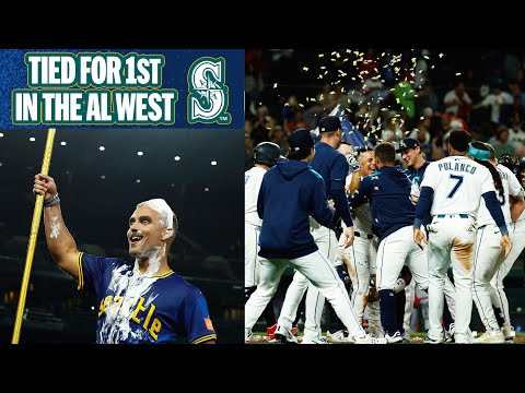 Mariners are HOT! 6 straight wins gets the M’s tied with Astros for 1st in AL West 😮