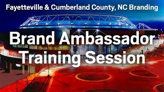 Fayetteville/Cumberland County, NC Brand Ambassador Session