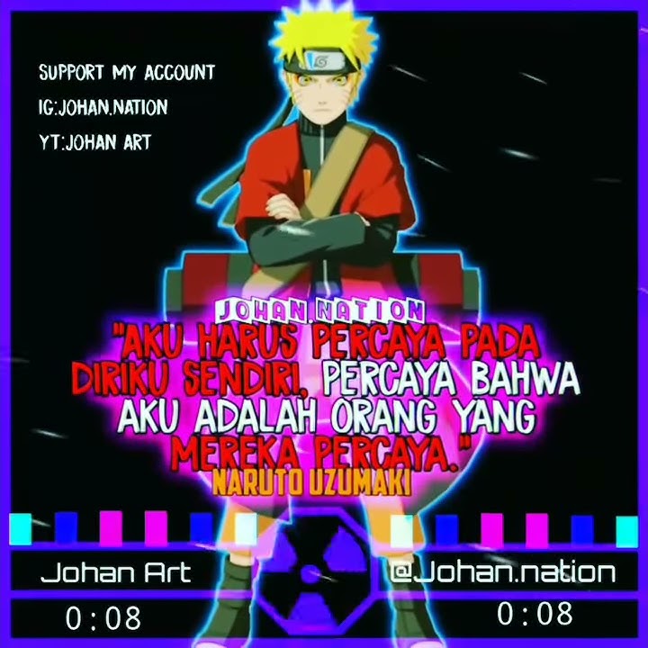 Story whatsapp 30 detik/DJ NARUTO UZUMAKI FULL BASS