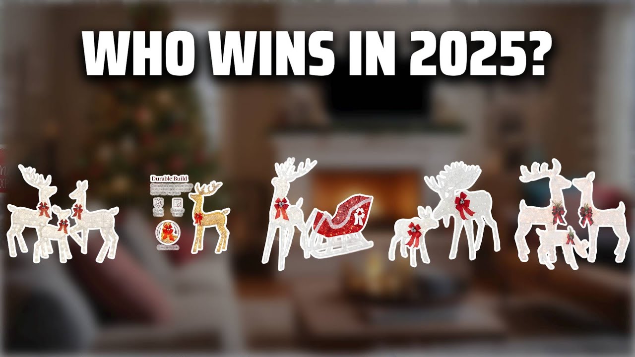 The Top 5 Best White Deer Decorations in 2025 - Must Watch Before Buying!