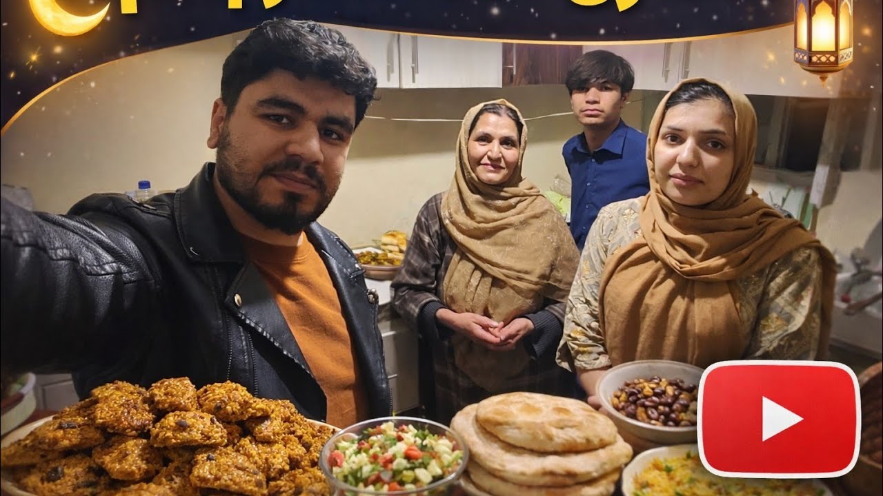 افطاری گرم و صمیمی در خانه مادر جانم🌙🥰