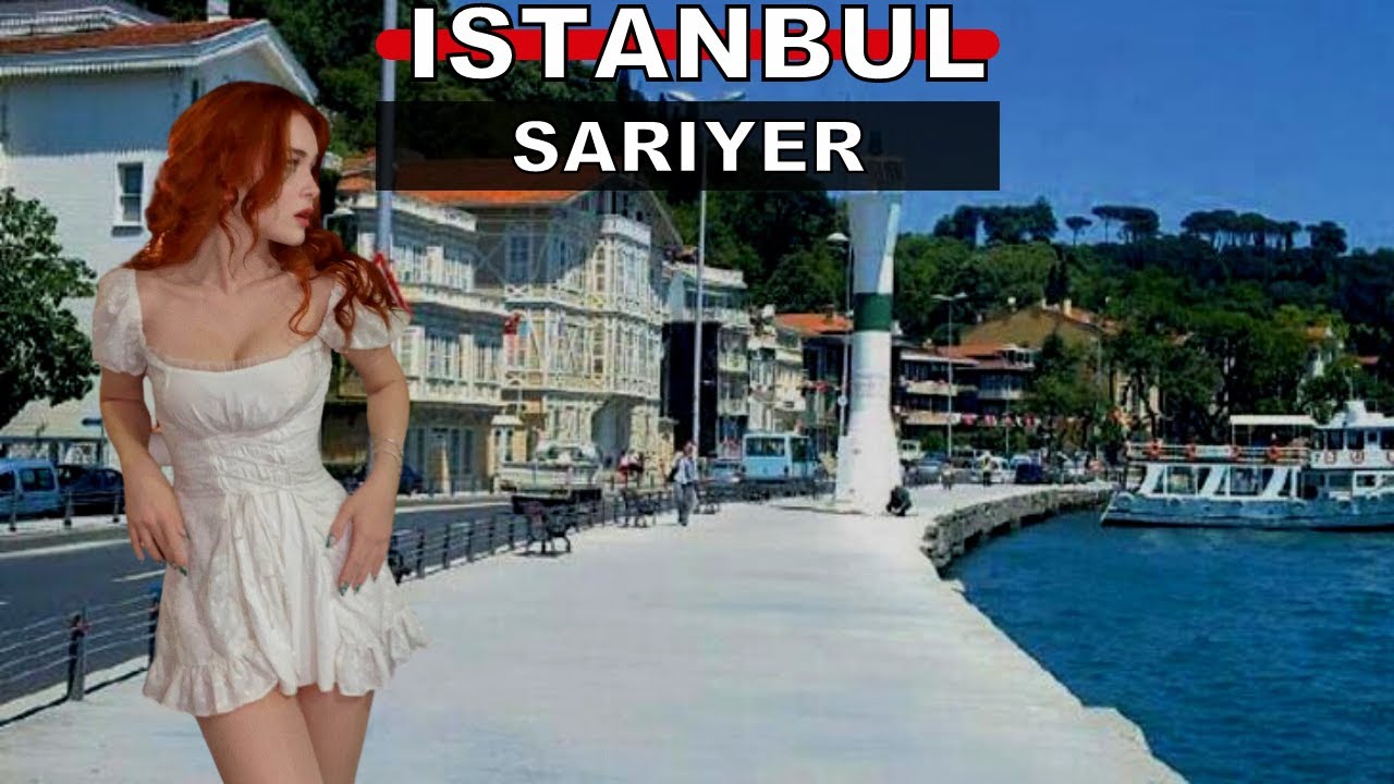 Пеший тур по Стамбулу | Сарыерский район | 15 октября 2021 г. | 4k UHD 60fps