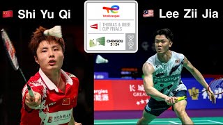 LEE Zii Jia (MAS) vs Shi Yu Qi (CHN) | Thomas & Uber Cup Finals 2024 Badminton