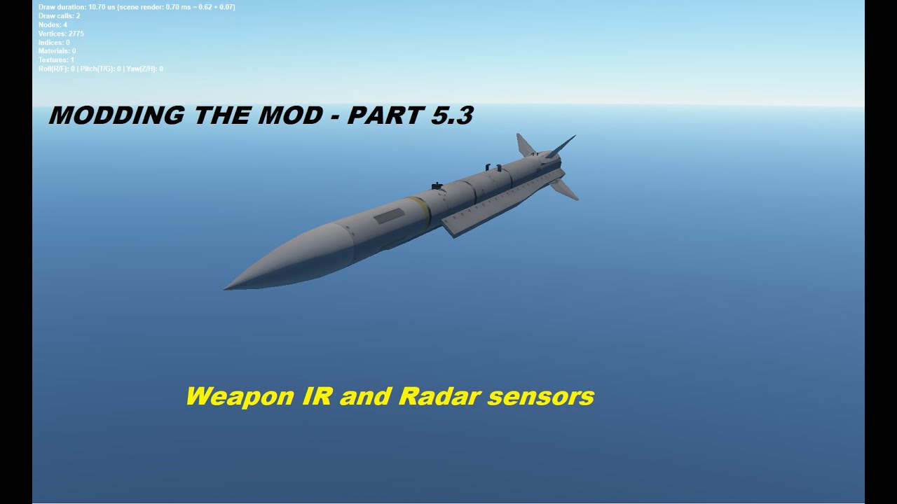 BMS Modding - IR and Radar Weapons and Sensors