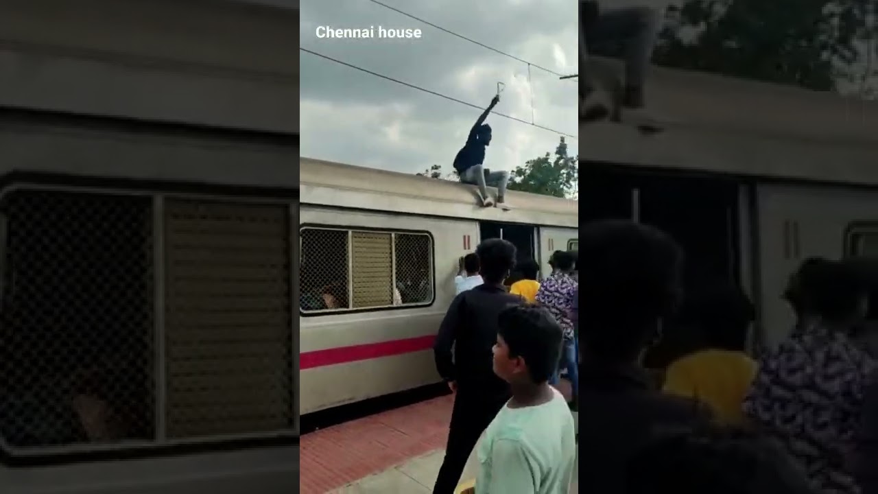 Chennai presidency College || AJJ train 🚂 route | மாநில கல்லூரி | Chennai house 