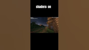 POV: When you turn off your Shaders. #minecraft #minecraftmemes