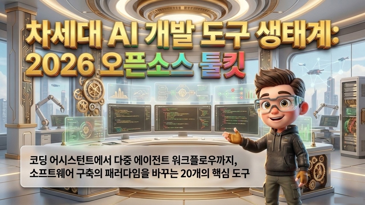 [Open Source] AI 개발 스택의 4대 기둥 - 프레임워크부터 오케스트레이션까지 완벽 정리 | 도구를 넘어 팀이 된 AI 에이전트