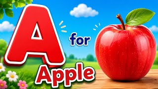 A for Apple 🍎 | Kids Learning Video | ABCD Alphabet Song