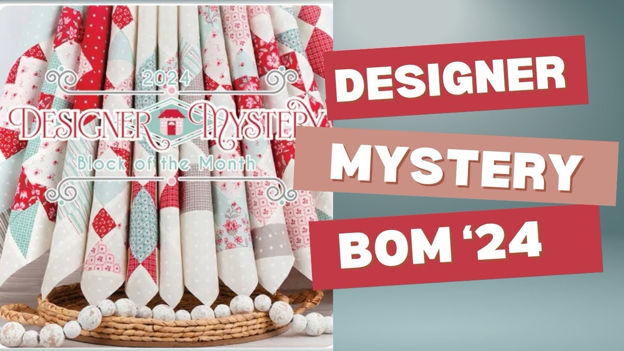 Sew With Me! Designer Mystery BOM Block Six from Fat Quarter Shop 