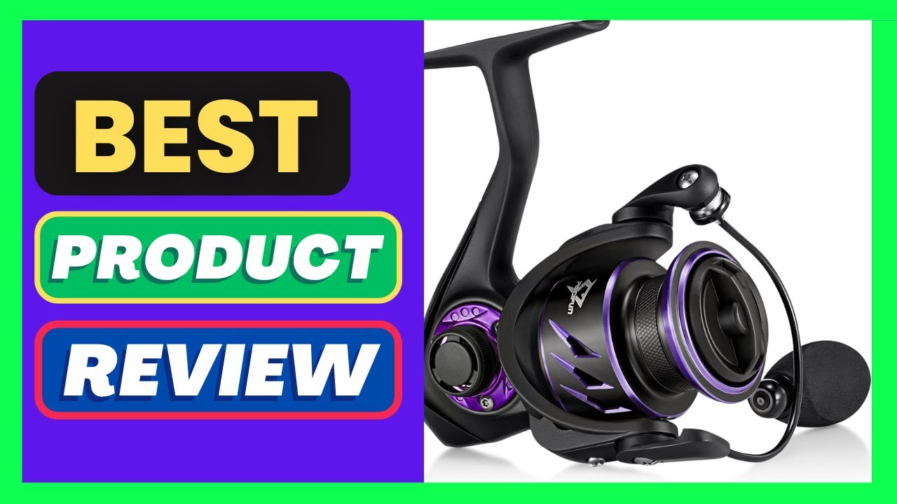 Piscifun Viper X Spinning Reels, Carbon Fiber 33LBs Max Drag, 10+1