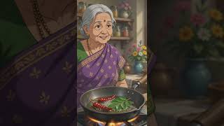 Rainy Day Dosa Orders at Grandma Village Hotel 🌧️🥞 #shorts #ghibli #cozycooking
