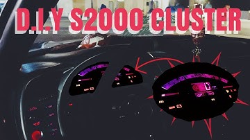 S2000 CUSTOM CLUSTER