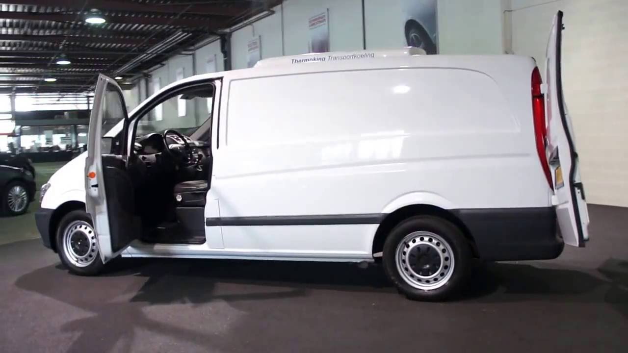 Mercedes-Benz Vito 110CDI 320 Koelwagen Vrieswagen Standkoeling 230V Derks Bedrijfswagens