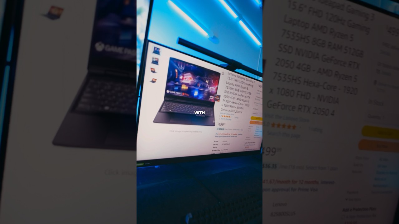 ЛУЧШИЙ ИГРОВОЙ НОУТБУК ЗА 500 ДОЛЛАРОВ