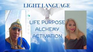 LIGHT LANGUAGE SESSION- LIFE PURPOSE ALCHEMY ACTIVATION!