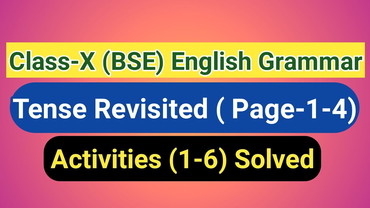 class-x-english-grammar-activies-page-1-4-solved-youtube