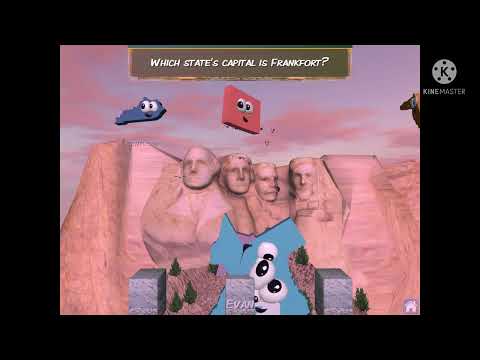 I made a few explosions in Mount Rushmore in Stack The States 2.